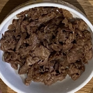 下準備なしで安い牛肉も臭みなし☆牛肉甘辛炒め